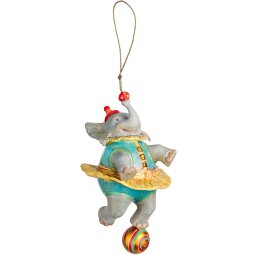 Елочная игрушка коллекционная Слон Circus Collection