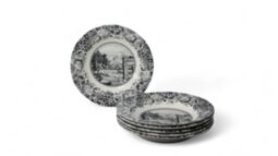 Набор глубоких тарелок Claytan 6 шт. ROME GREY 