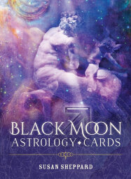 Карты Таро "Black Moon Astrology Cards" Blue Angel / Астрологическая Колода Чёрной Луны