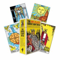 Карты Таро "Plastic Rider Waite Tarot" US Games / Колода Таро Уэйта Пластиковая