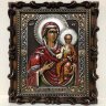 Резная Смоленская икона Божией Матери