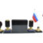Настольный набор из лазурита "Россия"