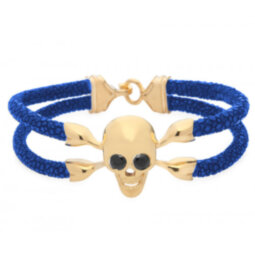 Браслет из кожи ската SKULL Jemanta