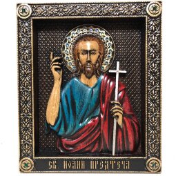 Резная икона Иоанна Предтечи