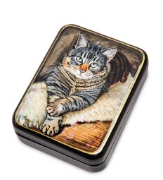 Шкатулка "Котик" исп. Лидяева