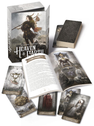 Карты Таро "Heaven and Earth Tarot Kit" Lo Scarabeo / Колода Неба и Земли. Подарочный набор