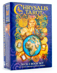 Карты Таро "Chrysalis Tarot Deck Book Set" US Games / Набор книг и колода Хризалис