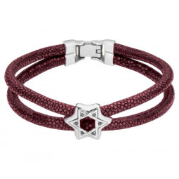Браслет из кожи ската MAGEN DAVID S Jemanta