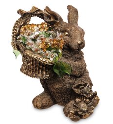 Фигура "Зайчик с корзиной"