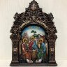 Резная Икона Святой Троицы 50*40 см