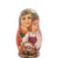 Матрешка 5-ть мест "Мария с девочкой"