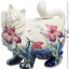 Фигурка фарфоровая «Кошка»