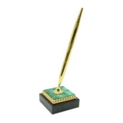 Подставка с ручкой из малахита 65*65*215мм