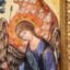 Икона «Святая Троица» из балтийского янтаря