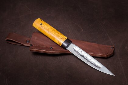 Якутский нож из стали 95х18 с ножнами