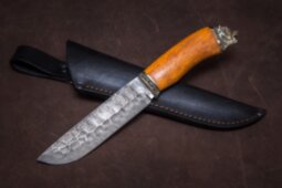 Нож в ножнах "Каменный век"