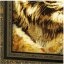 Панно «Портрет тигра» из балтийского янтаря