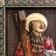 Резная икона Святого Апостола Андрея Первозванного