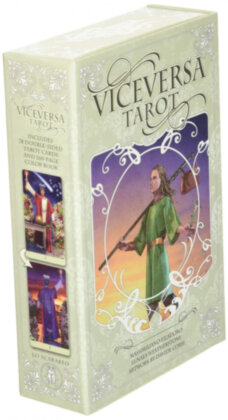 Карты Таро "Filadoro/Corsi/Wheaterstone Vice Versa Tarot Kit" Lo Scarabeo / Двусторонняя Колода + Книга