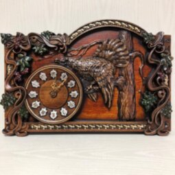 Часы "Глухарь в лесу"