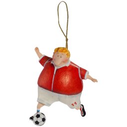 Елочная игрушка коллекционная Футболист Sports Collection